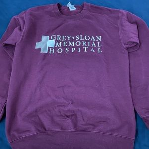 GREYS ANATOMY GREY SLOAN SWEATSHIRT